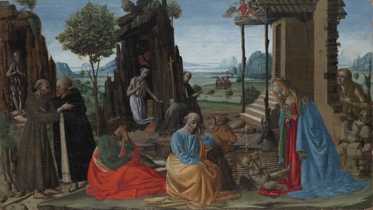 Den mystiska födseln av Jacopo del Sellaio