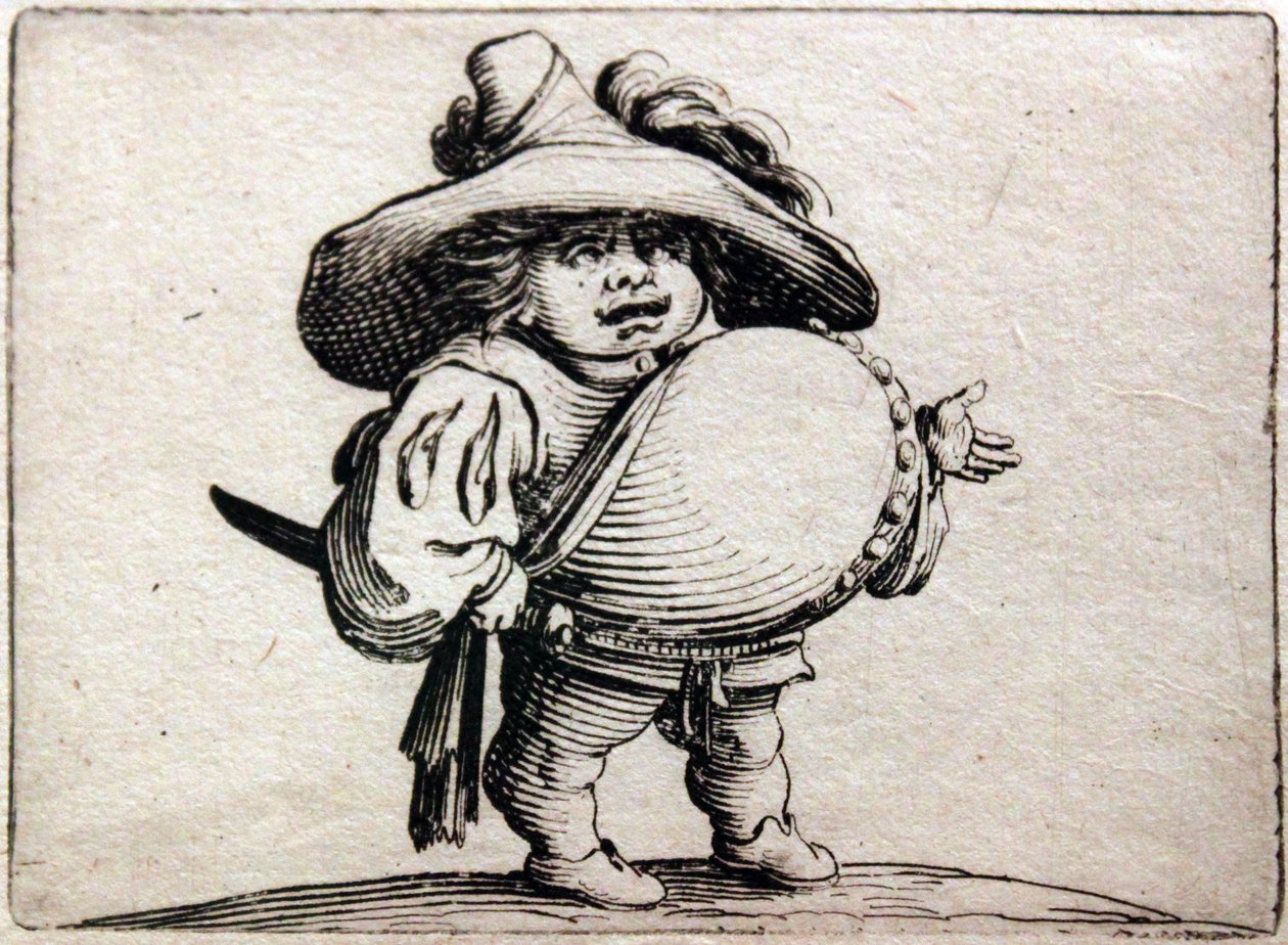 Varie Figure Gobbi av Jacques Callot