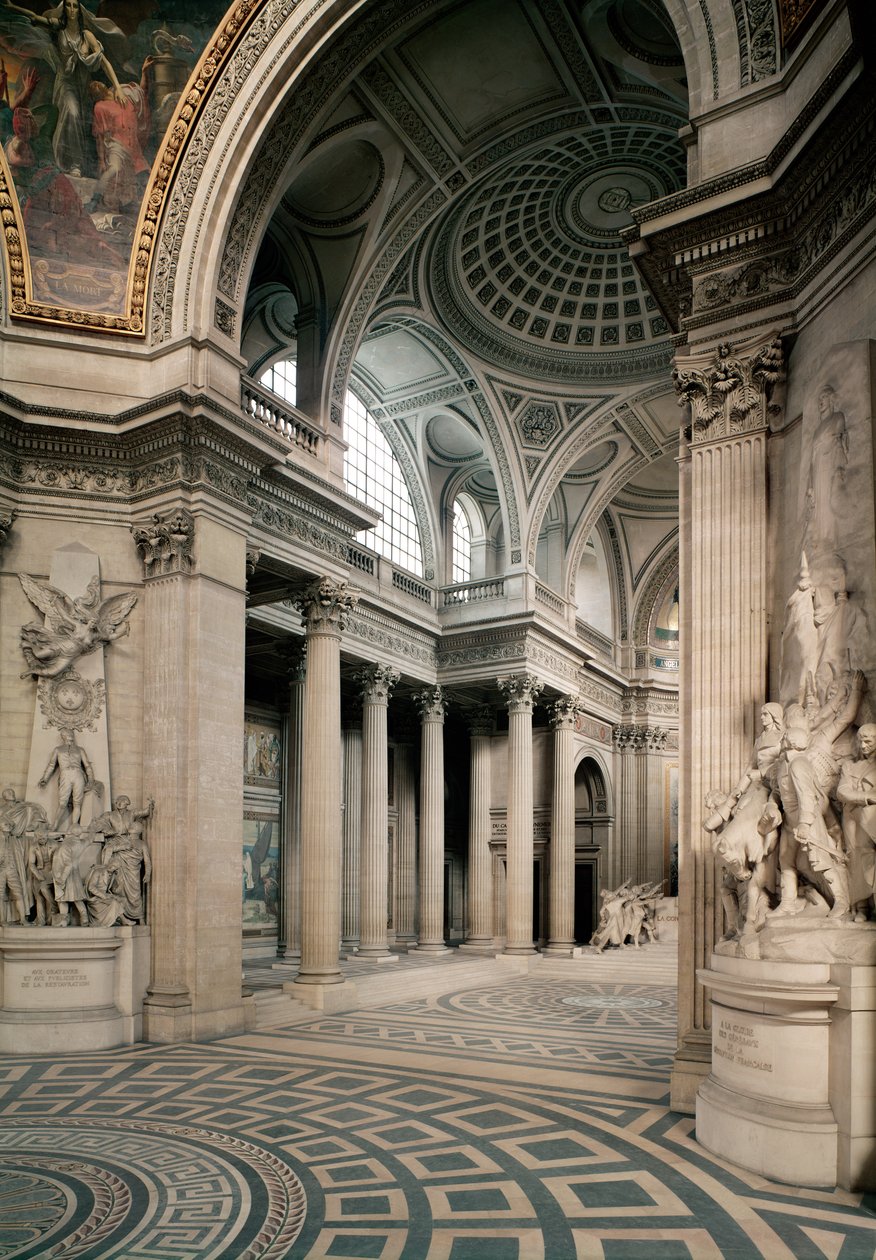 Interiörvy, 1764-1812 av Jacques Germain Soufflot