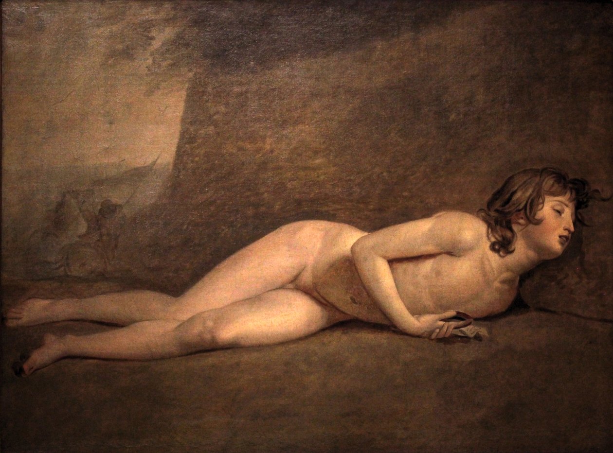  Death of Joseph Bara av Jacques Louis David