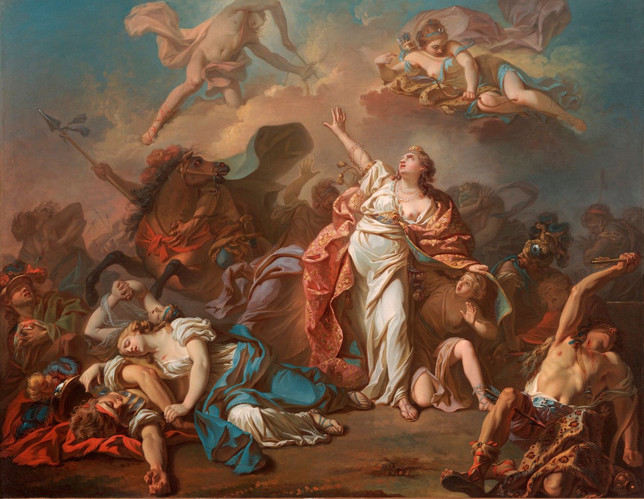Children of Niobe av Jacques Louis David