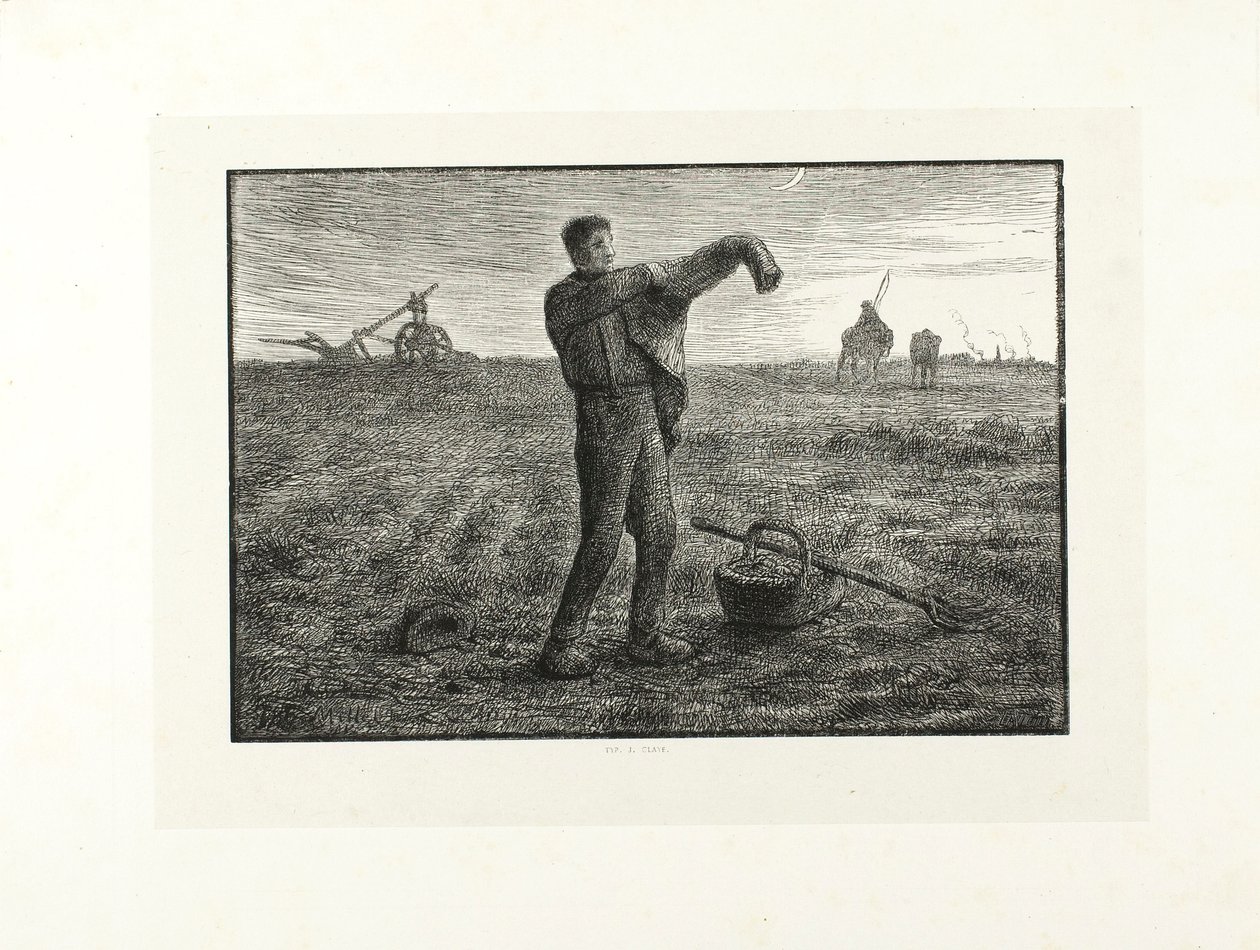 Kväll av Jacques Adrien Lavieille
