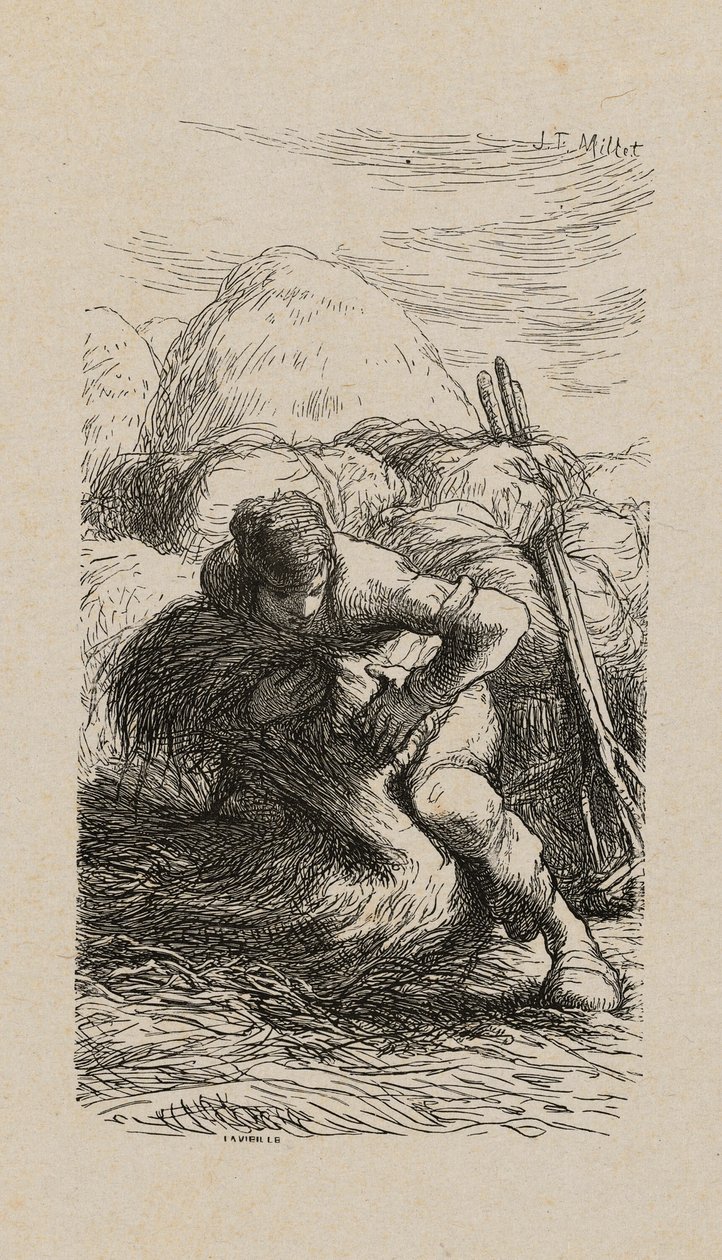 Skärbindare av Jacques Adrien Lavieille