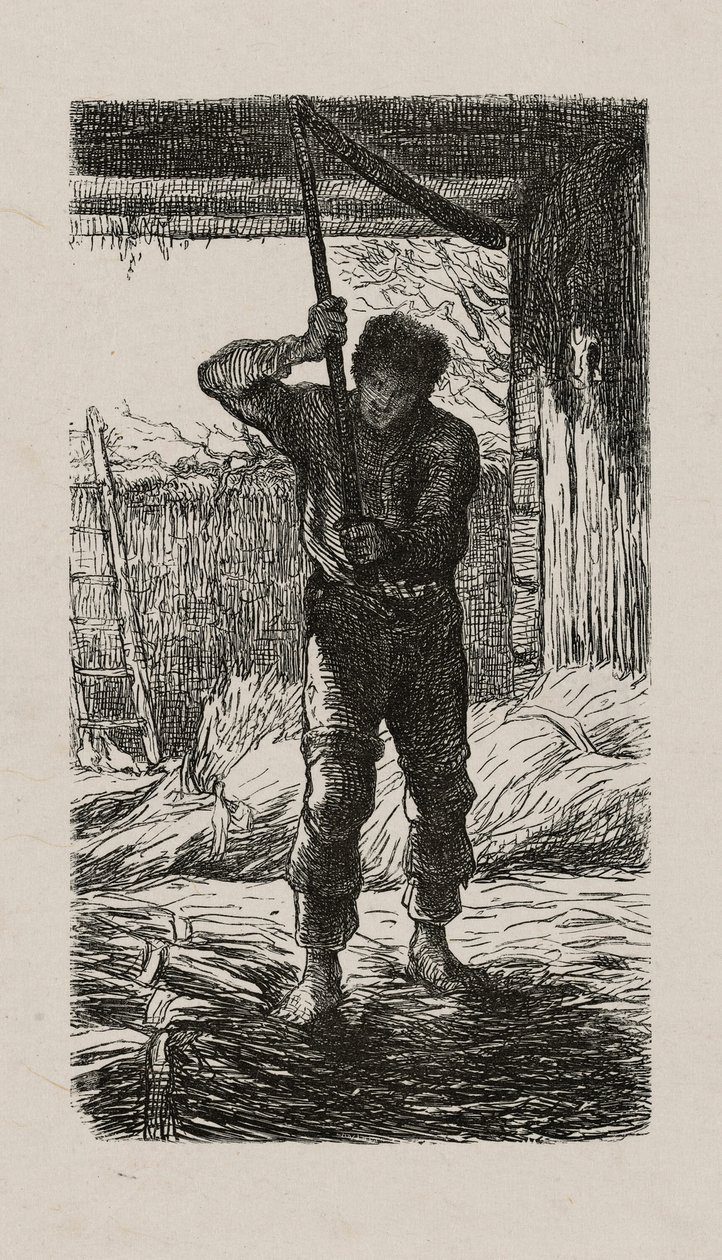 Tröskverk av Jacques Adrien Lavieille