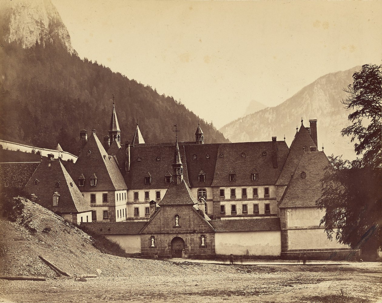 [Klostret G. Chartreuse] av Jacques Alexandre Ferrier