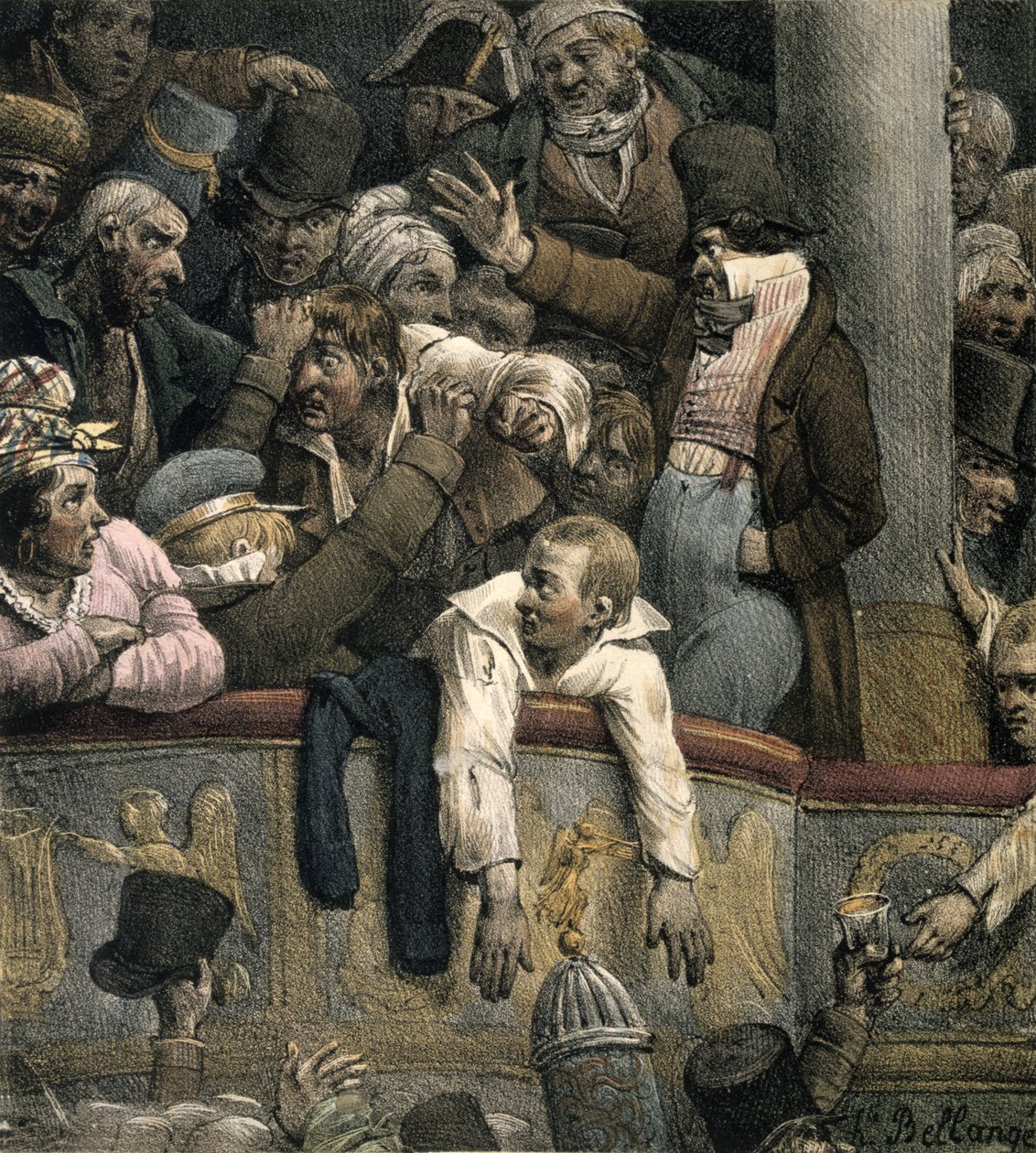 Teater, sent 1500-tal av Jacques Bellange