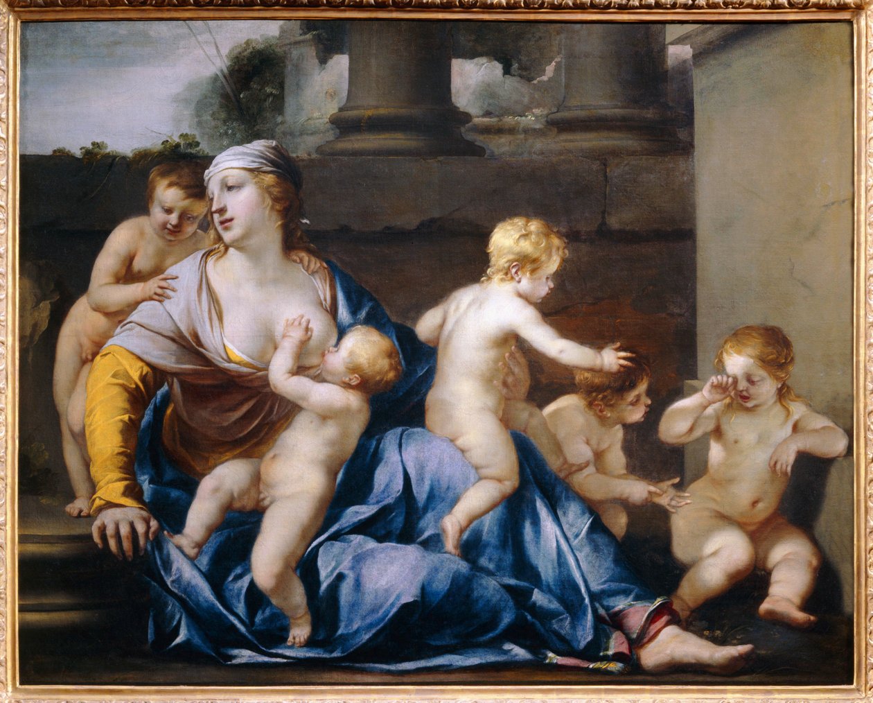 La Charite - Välgörenhetsorganisationen. 1633 ... av Jacques Blanchard