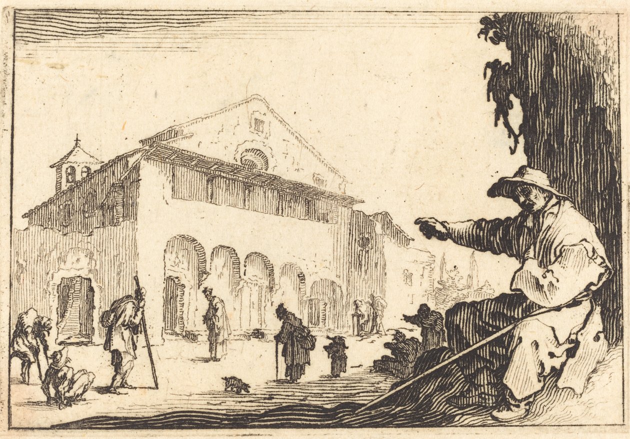 Fattighus av Jacques Callot