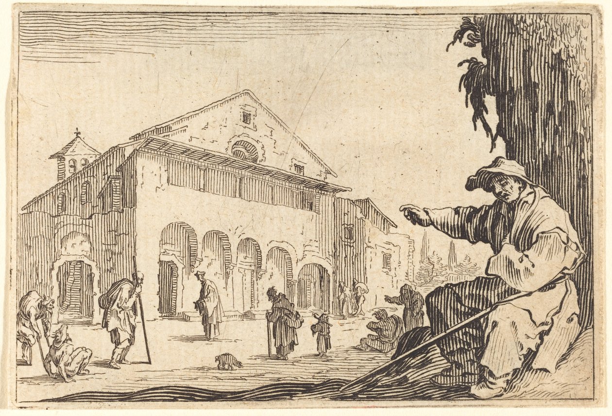 Fattighus av Jacques Callot