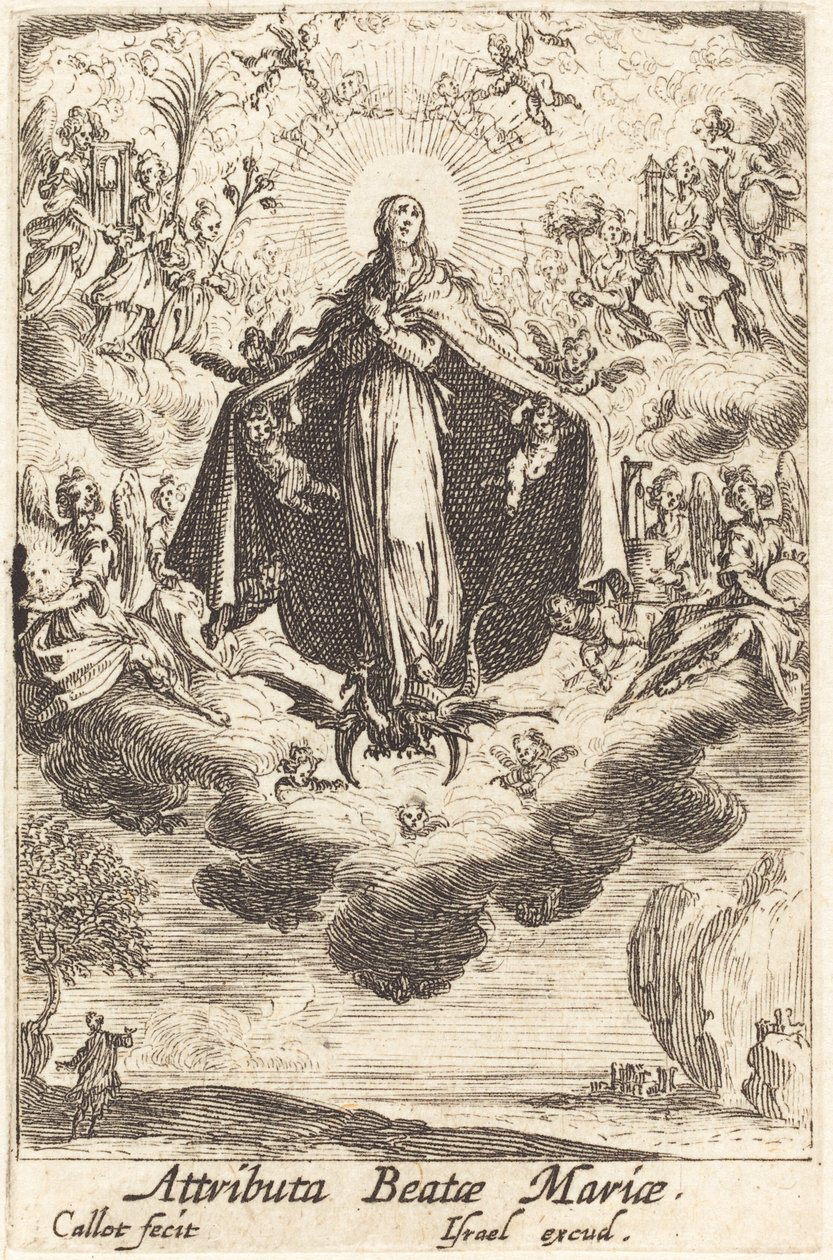 Jungfruns egenskaper av Jacques Callot