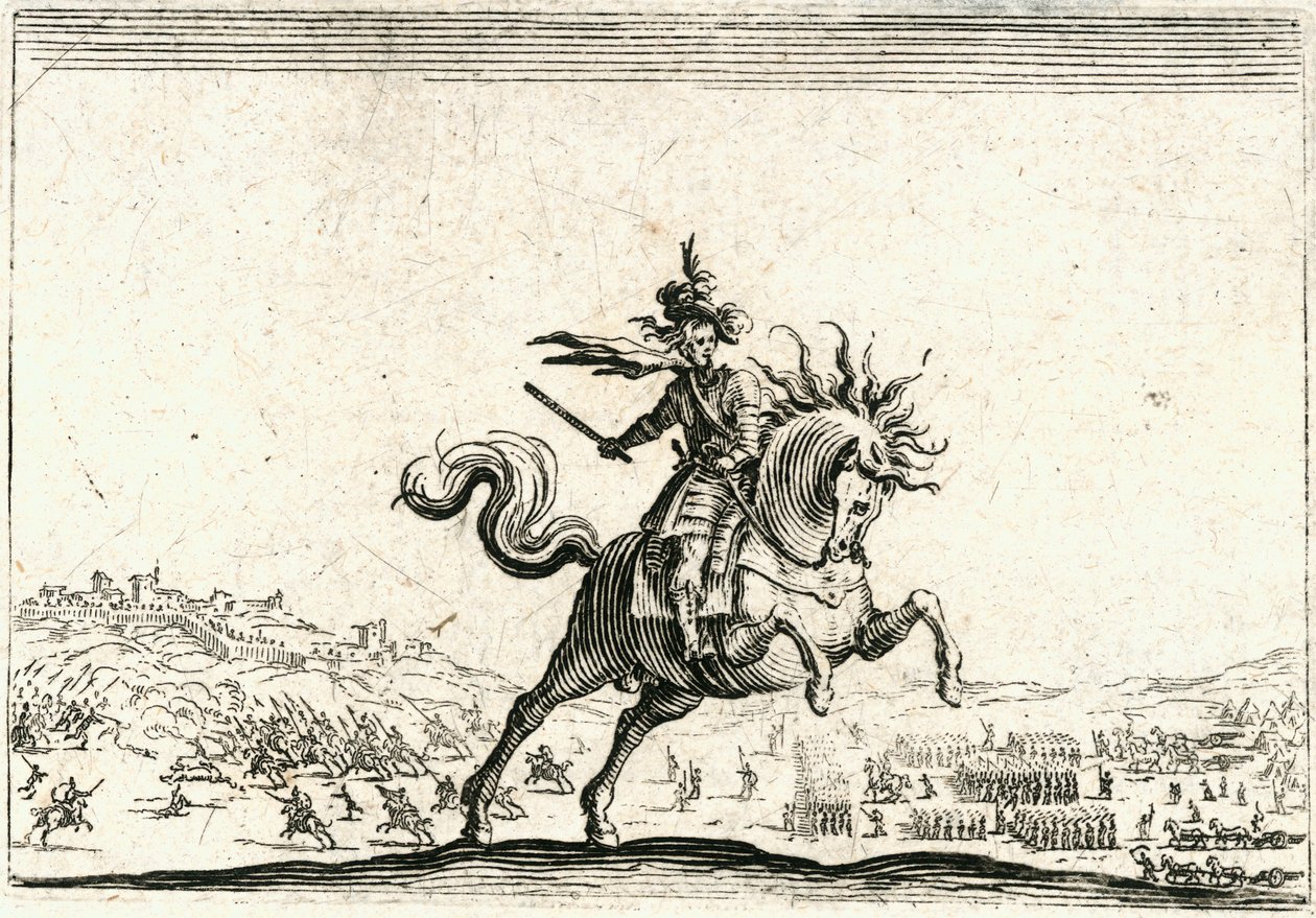 Kapriser av olika figurer av Jacques Callot