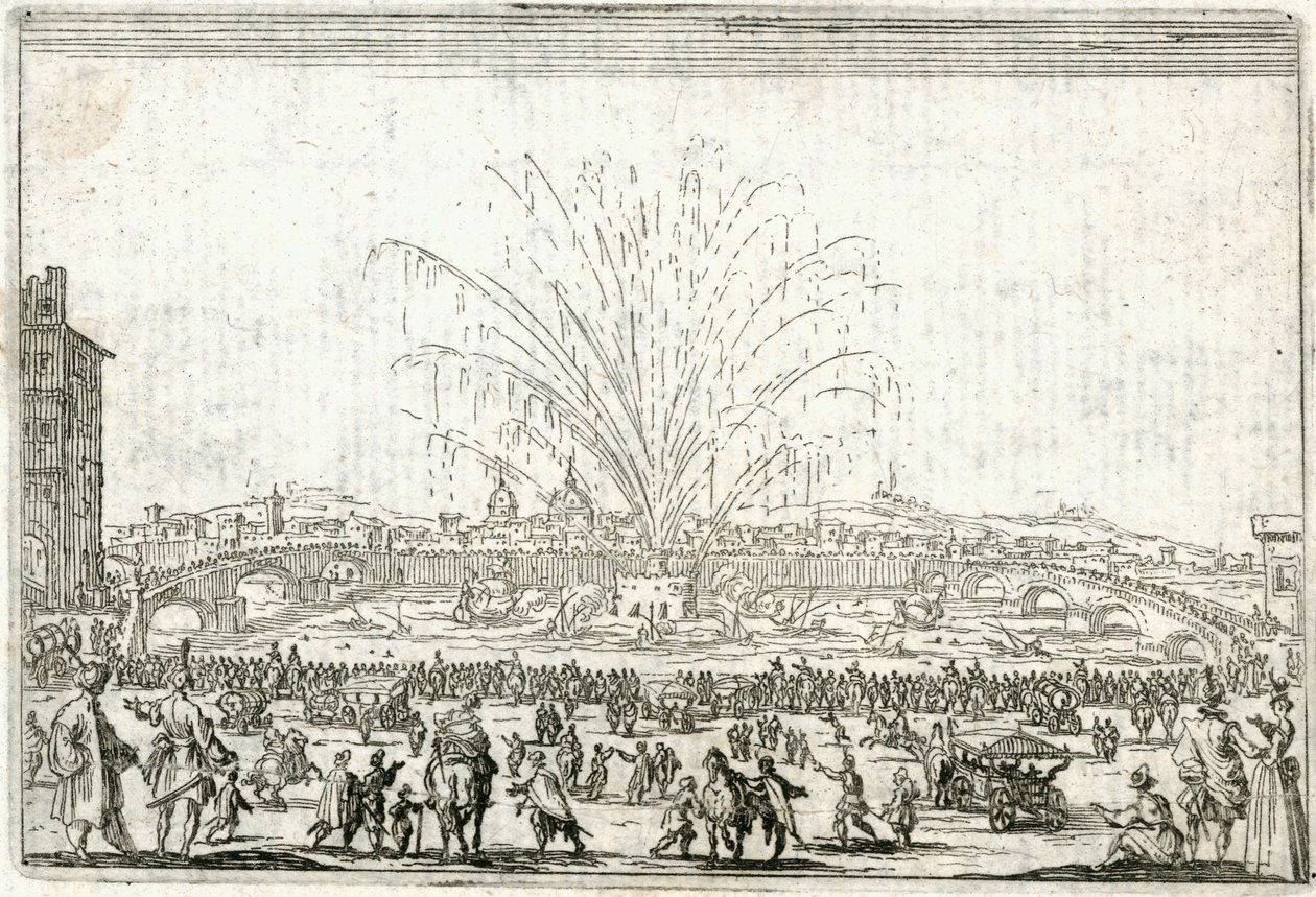 Kapriser av olika figurer av Jacques Callot