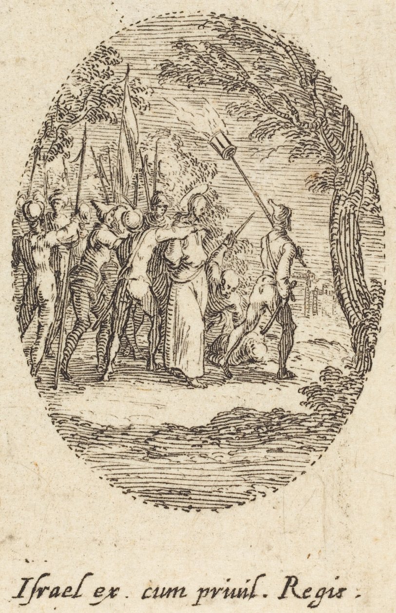 Kristus som bär korset av Jacques Callot