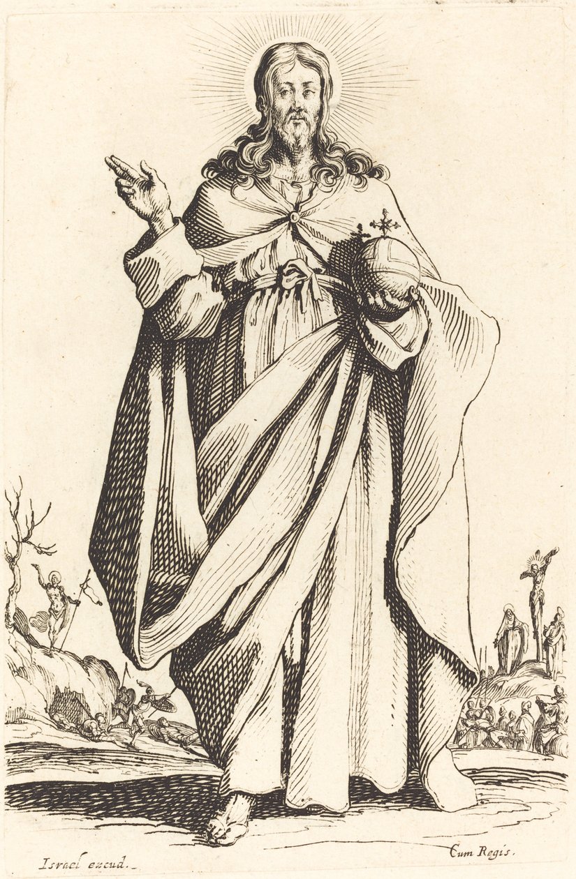 Kristus, publicerad 1631. av Jacques Callot