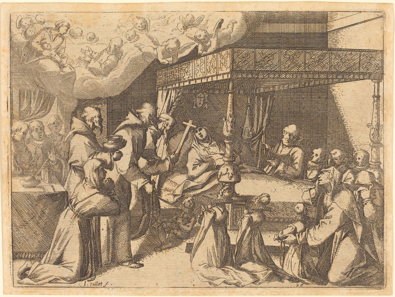 Drottningens död av Jacques Callot