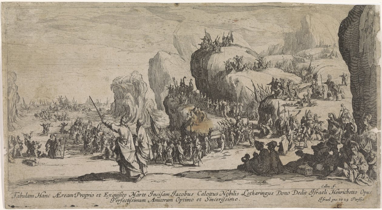 Korsar Röda havet av Jacques Callot