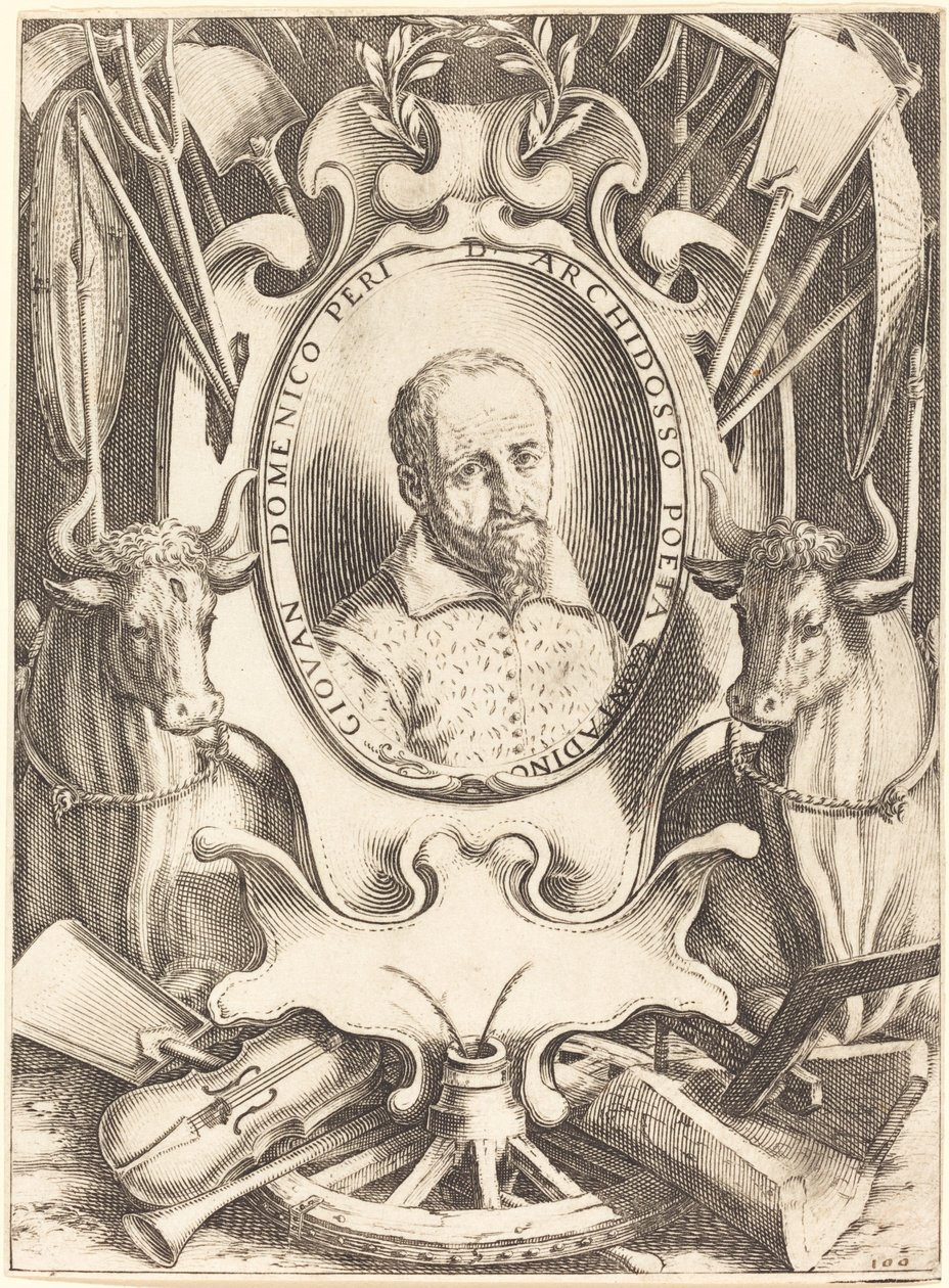 Giovanni Domenico Peri, 1619. av Jacques Callot