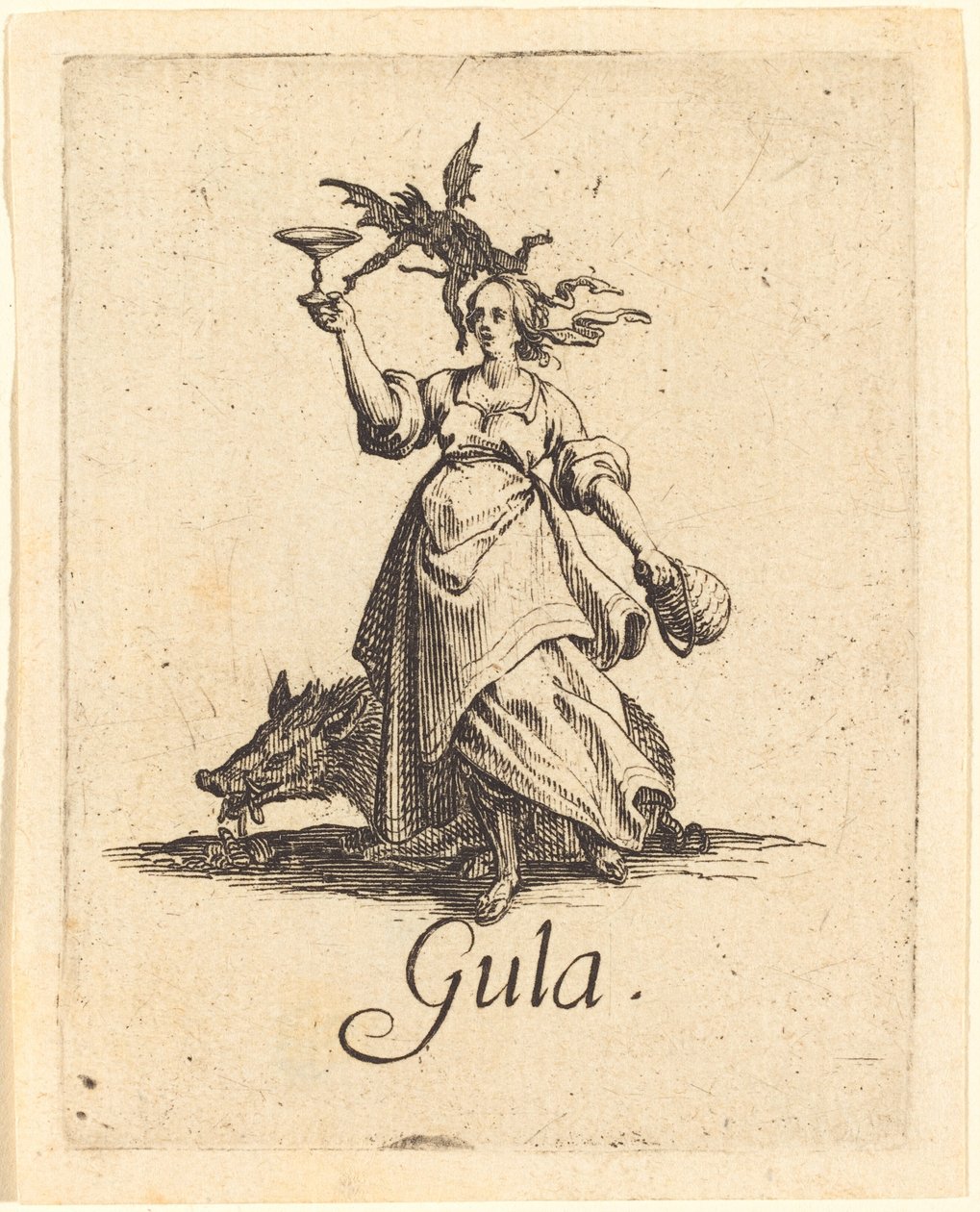 Frosseri, troligen efter 1621. av Jacques Callot