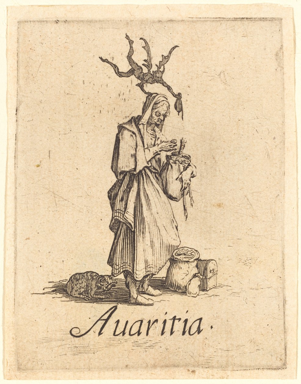 Girighet av Jacques Callot