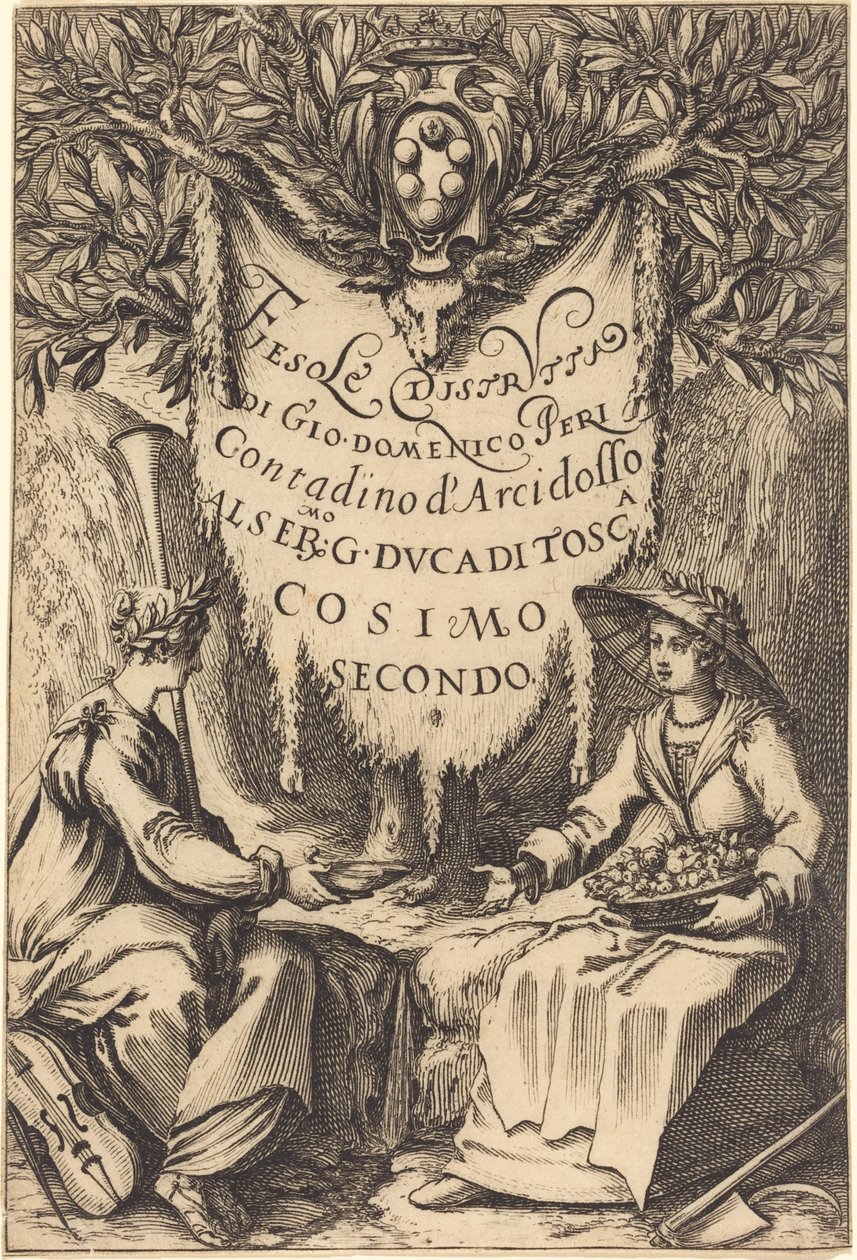 Den vackra trädgårdsmästaren av Jacques Callot