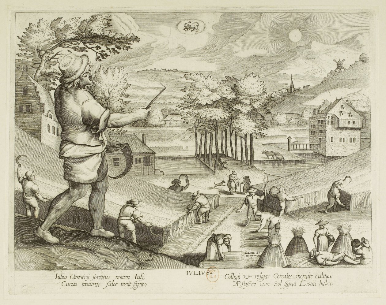 Månad. 7, juli av Jacques Callot