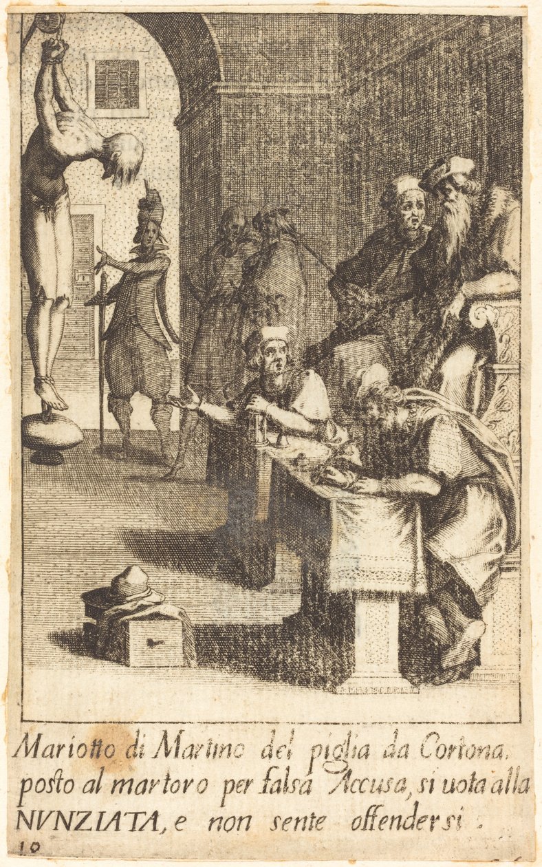 Mariotto di Martino av Jacques Callot