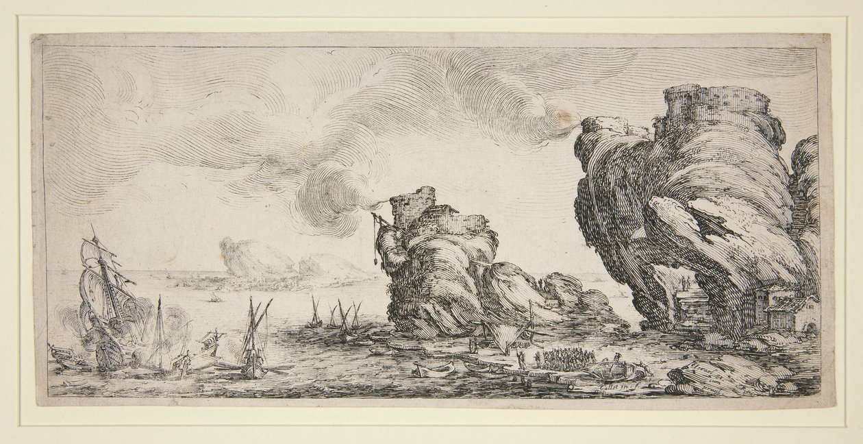 Sjöslag av Jacques Callot