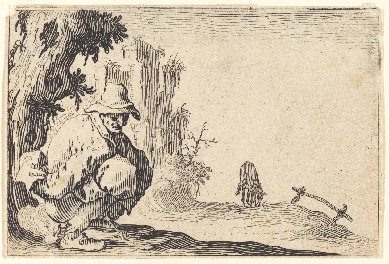 Bondens avföring av Jacques Callot