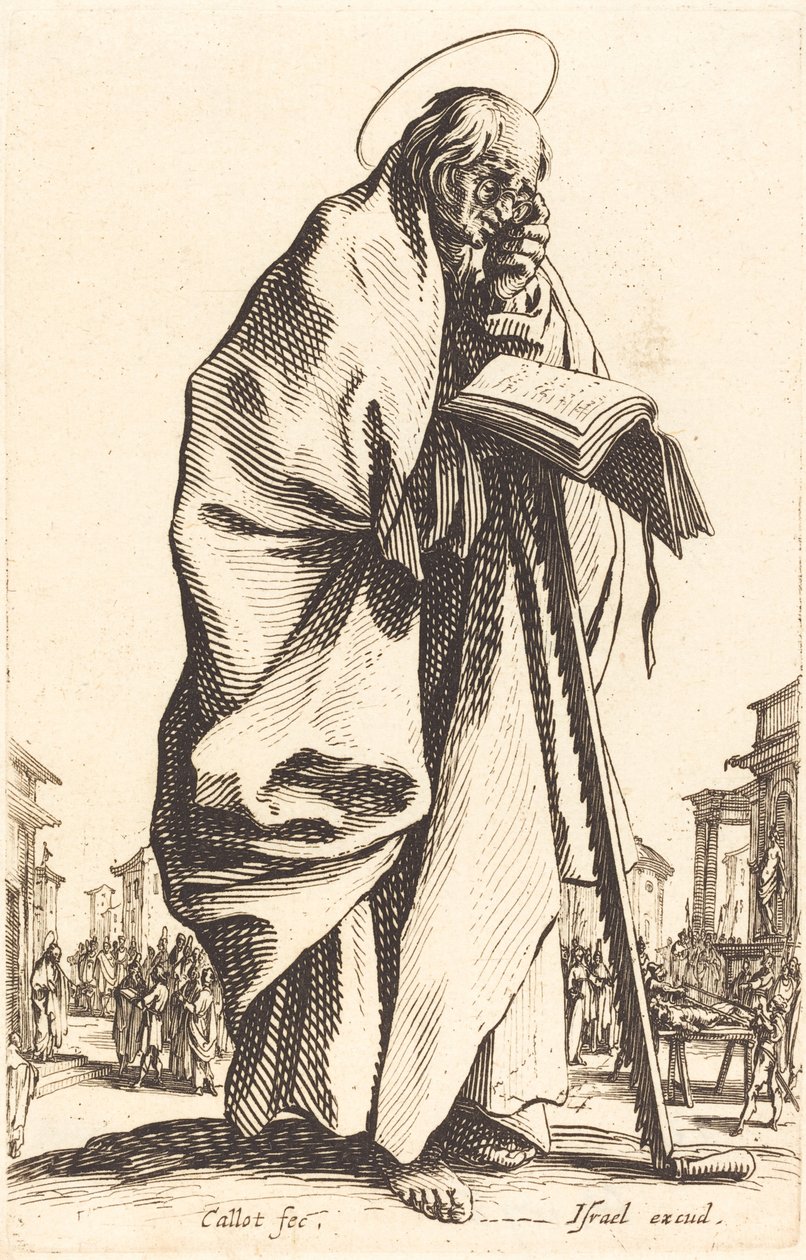 St Simon av Jacques Callot