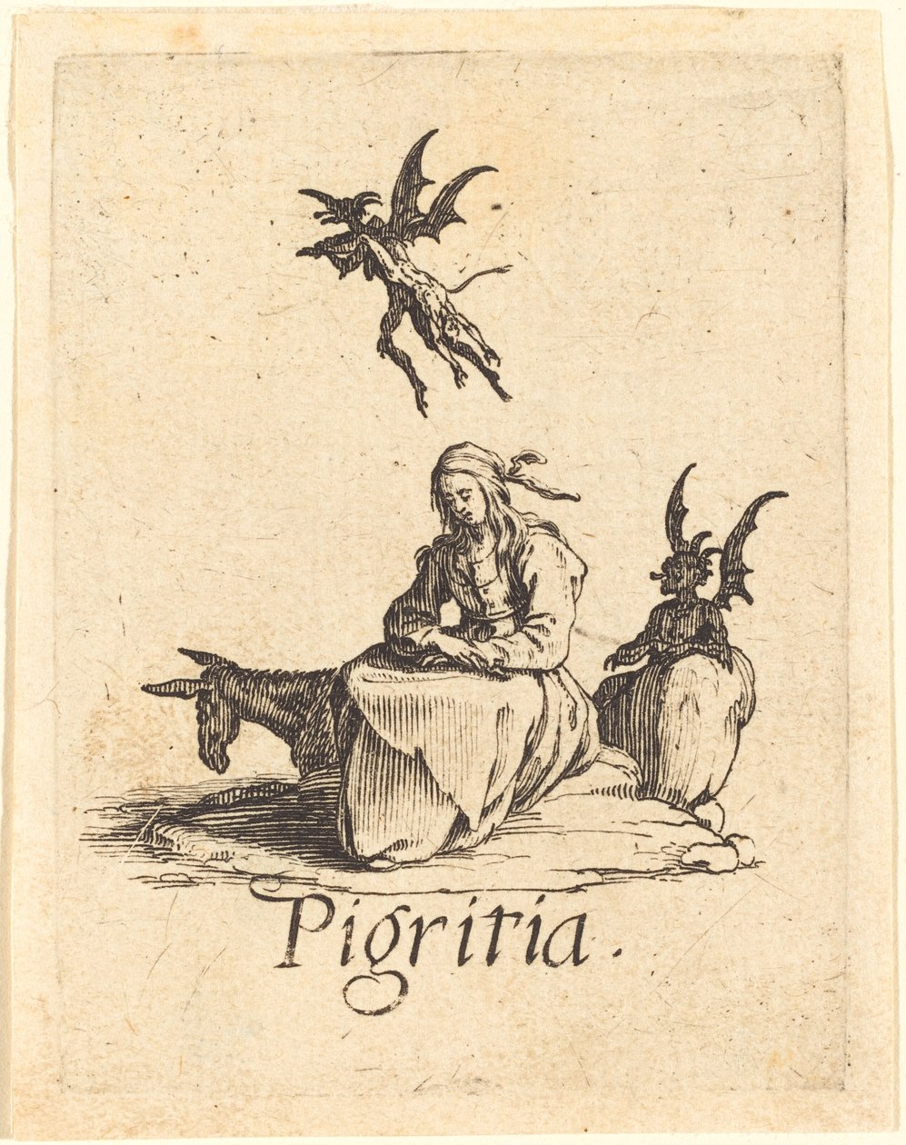 Lättja av Jacques Callot