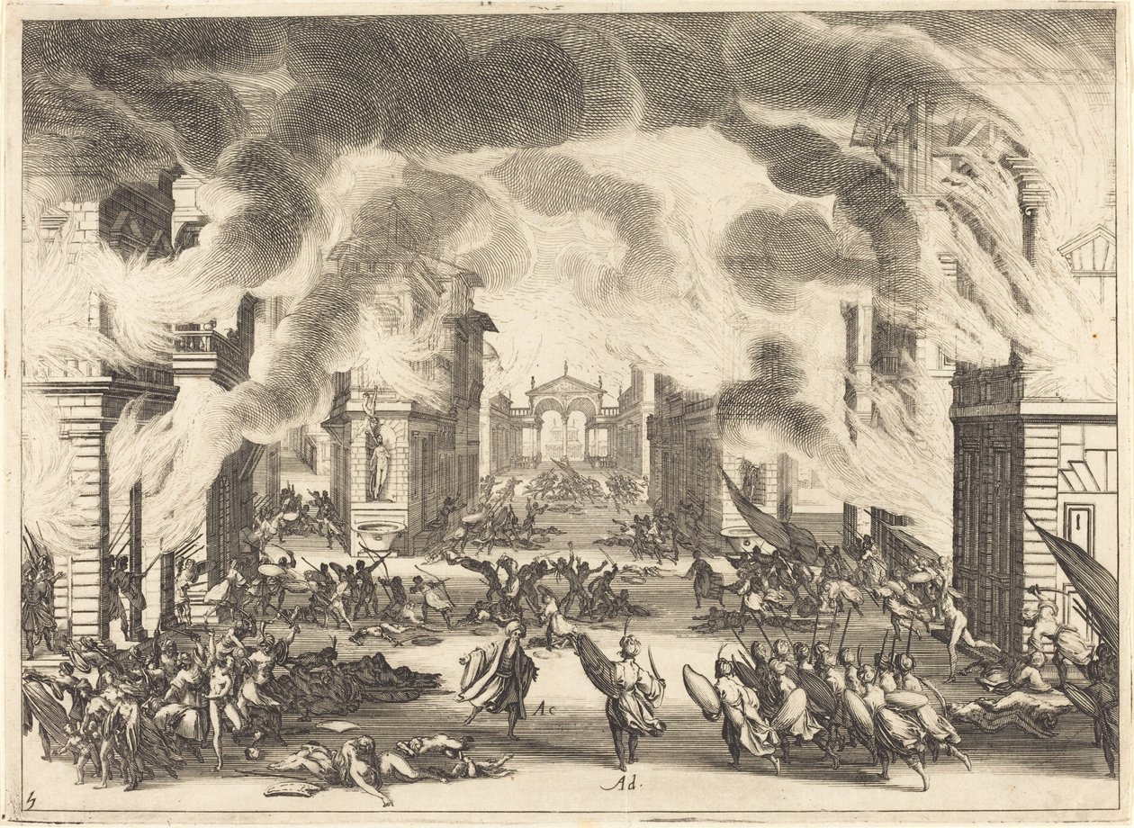 Suleiman, Akt V av Jacques Callot