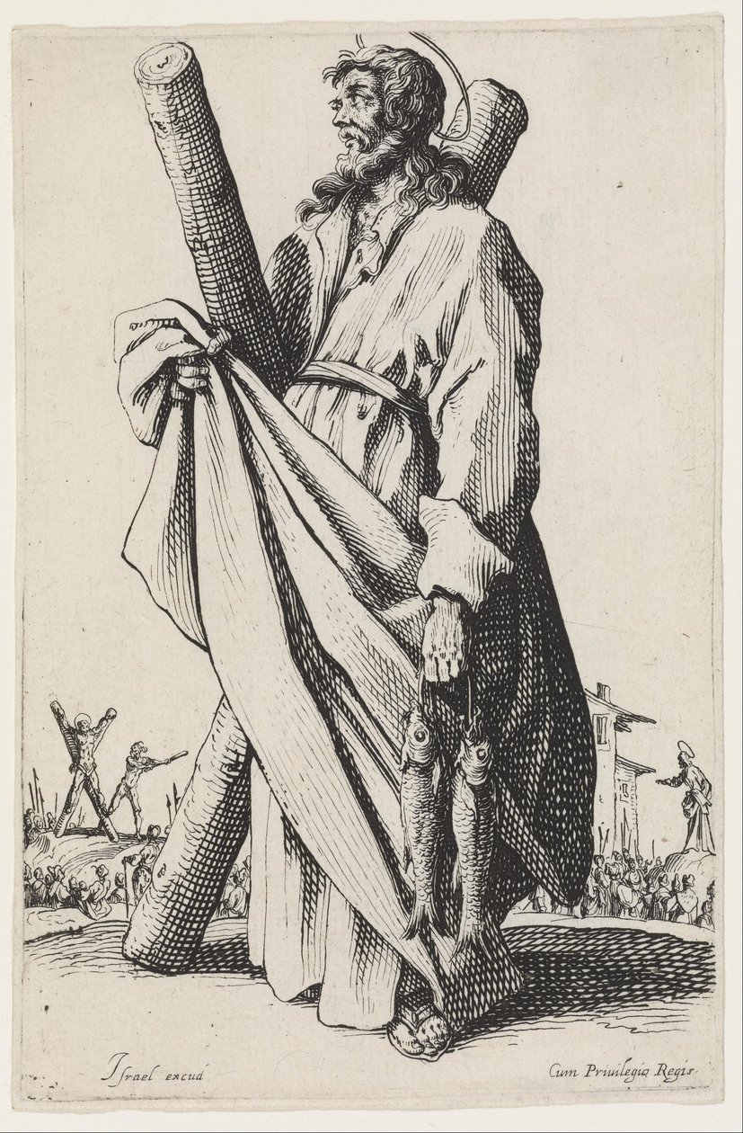 St. Andrew av Jacques Callot