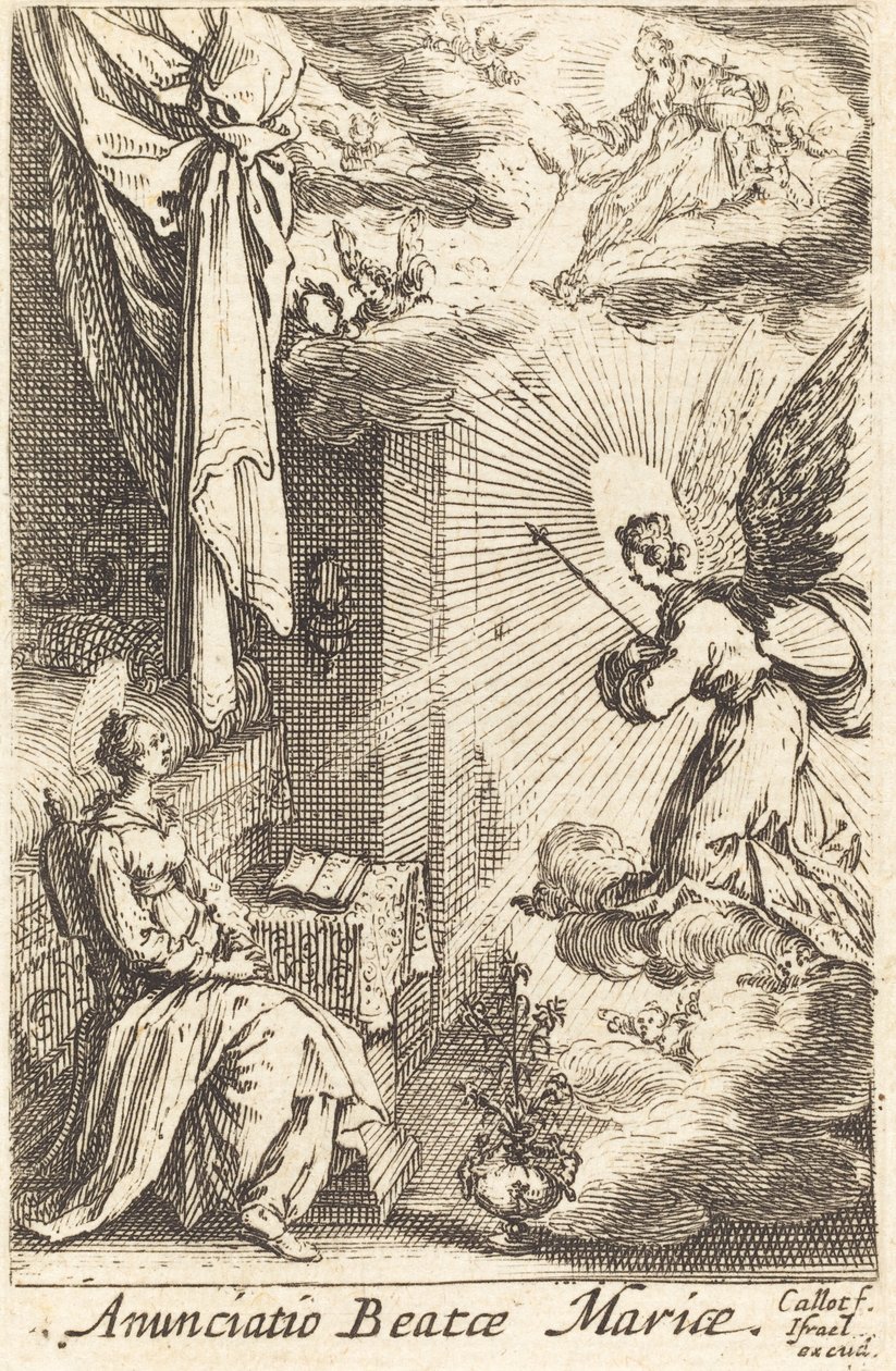 Bebådelsen av Jacques Callot
