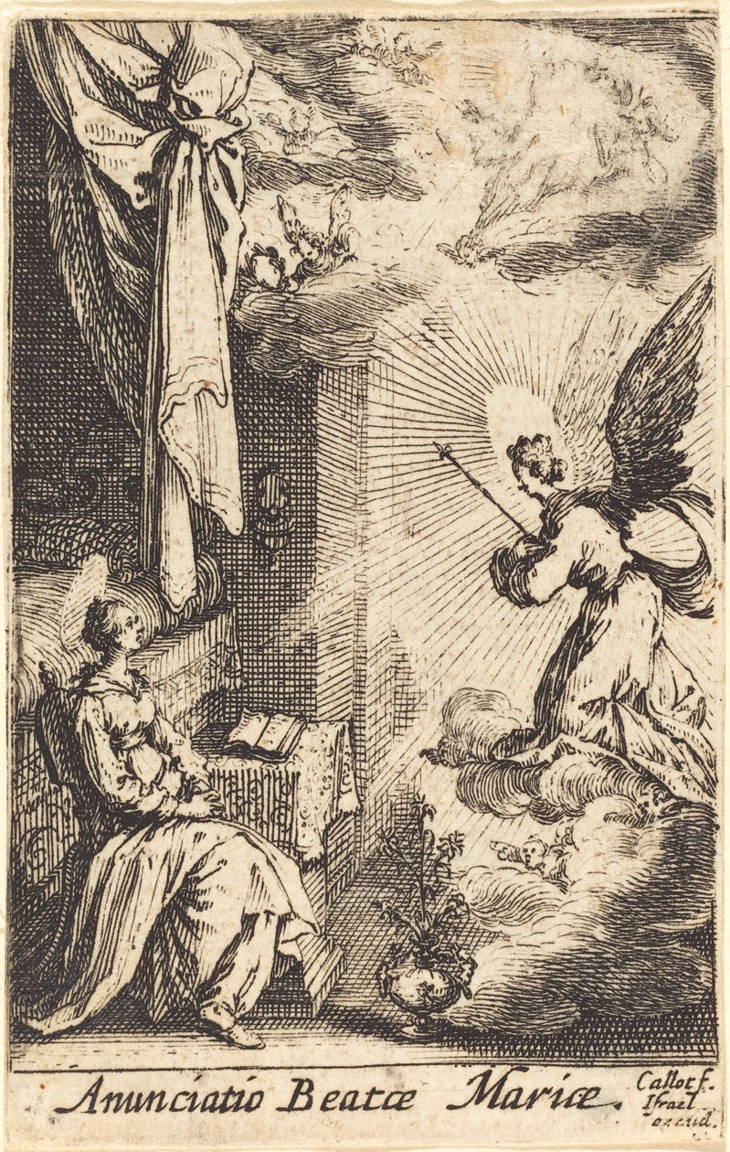 Bebådelsen av Jacques Callot