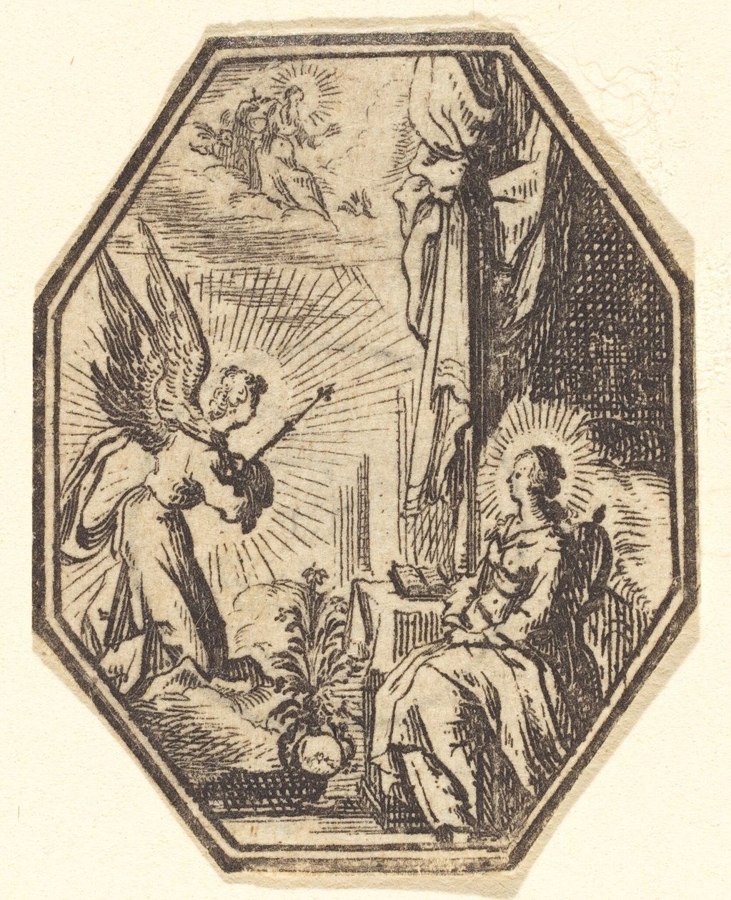 Bebådelsen av Jacques Callot