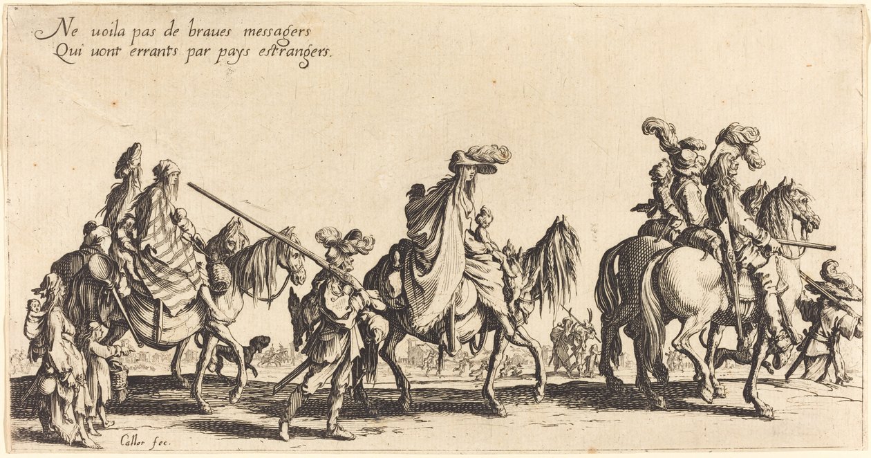 The Bohemians Marching: The Vanguard av Jacques Callot