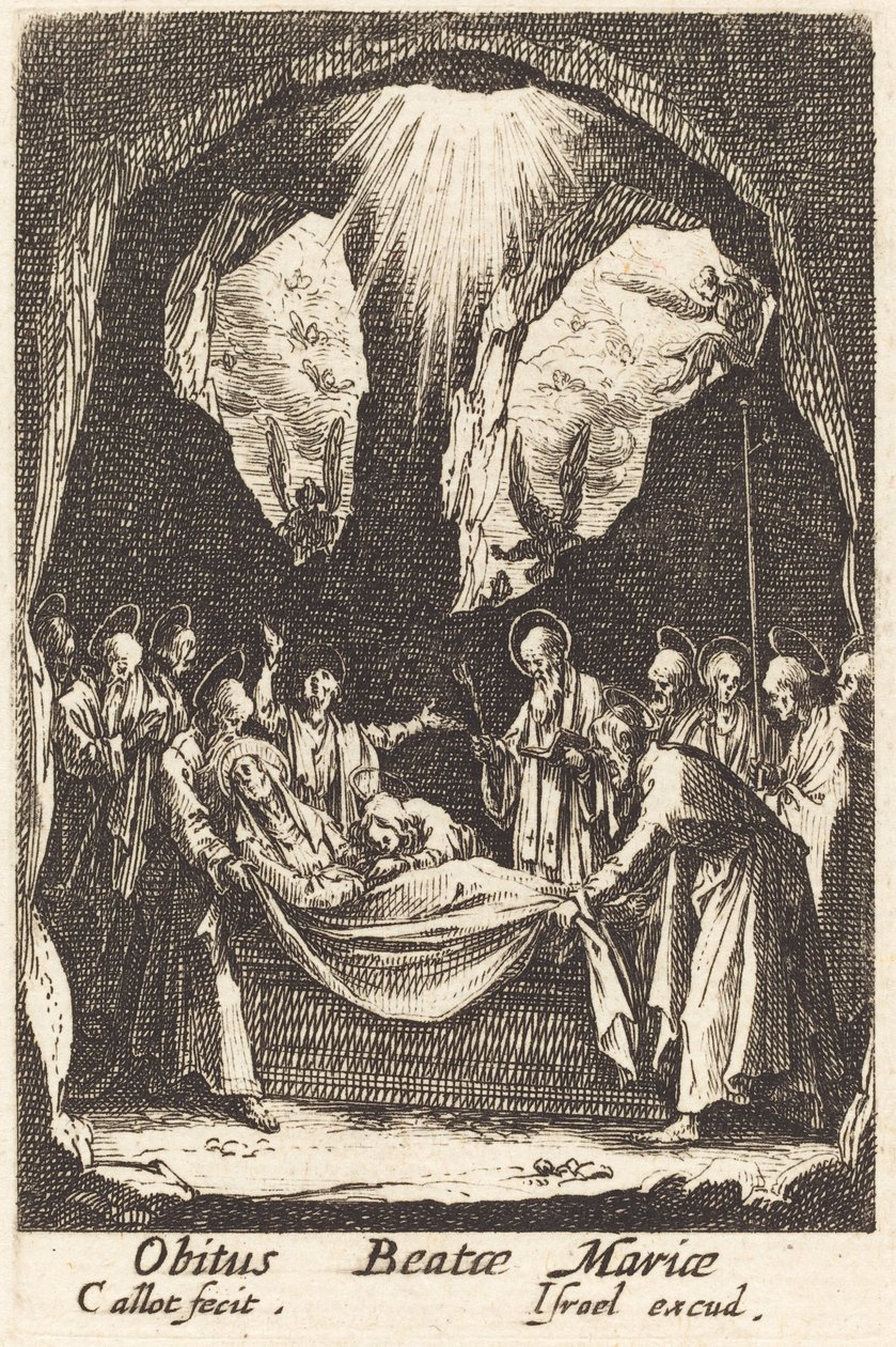 Jungfruns begravning av Jacques Callot