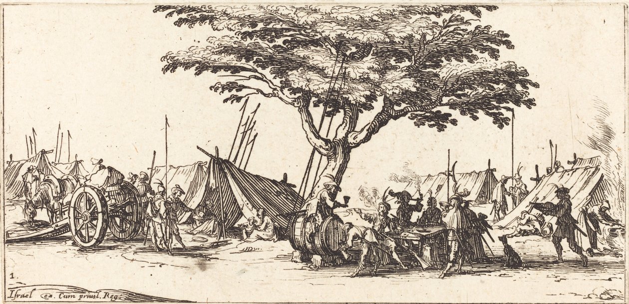 Lägret av Jacques Callot
