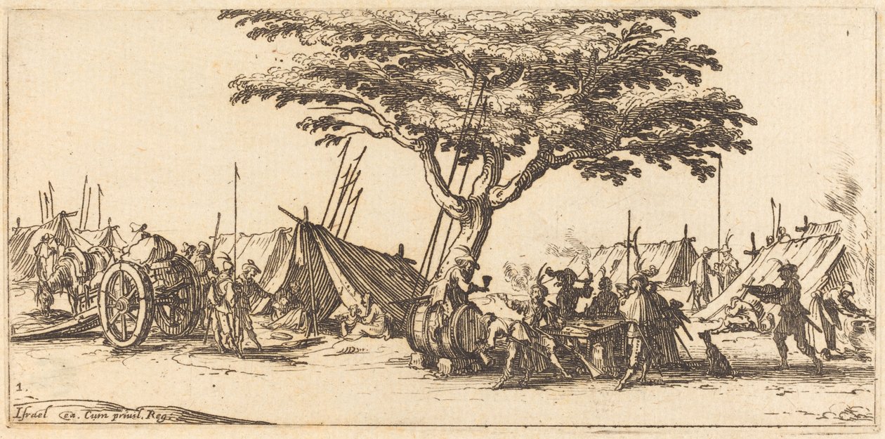 Lägret av Jacques Callot