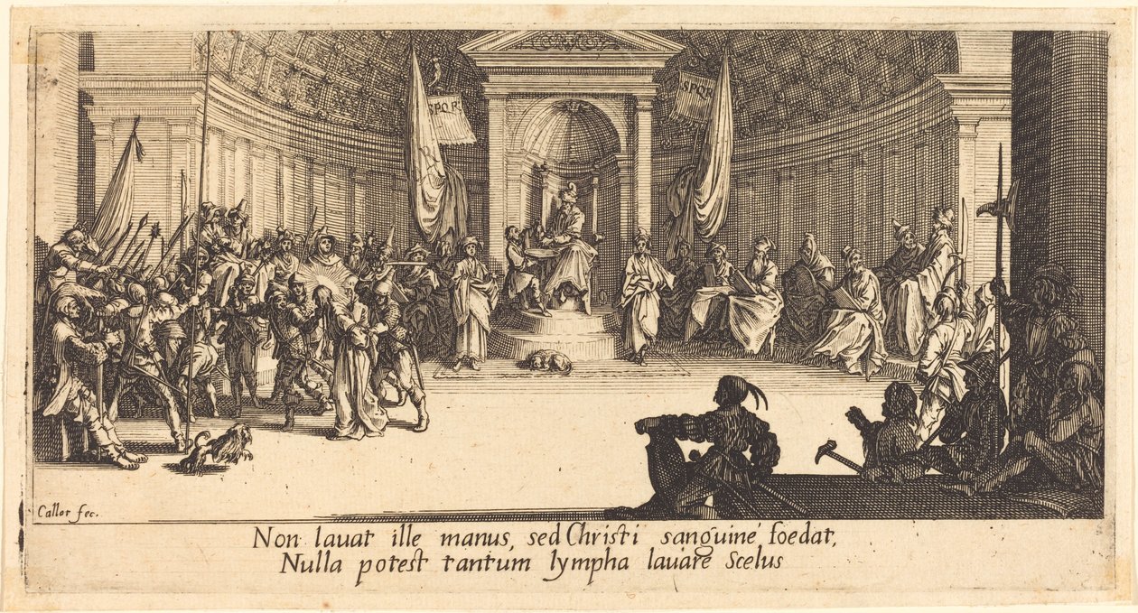Dödsfördömelsen av Jacques Callot