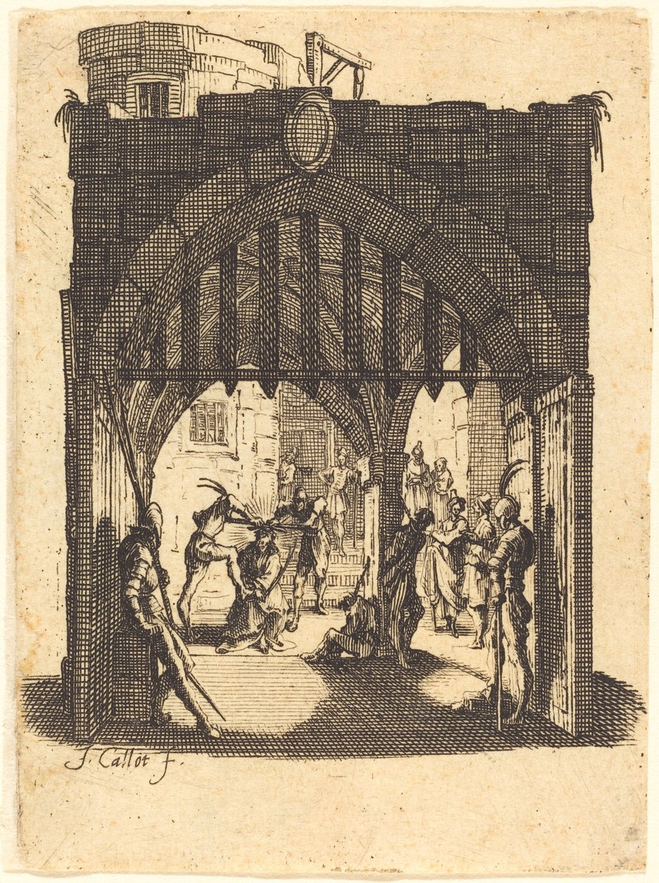 The Crowning with Thorns av Jacques Callot