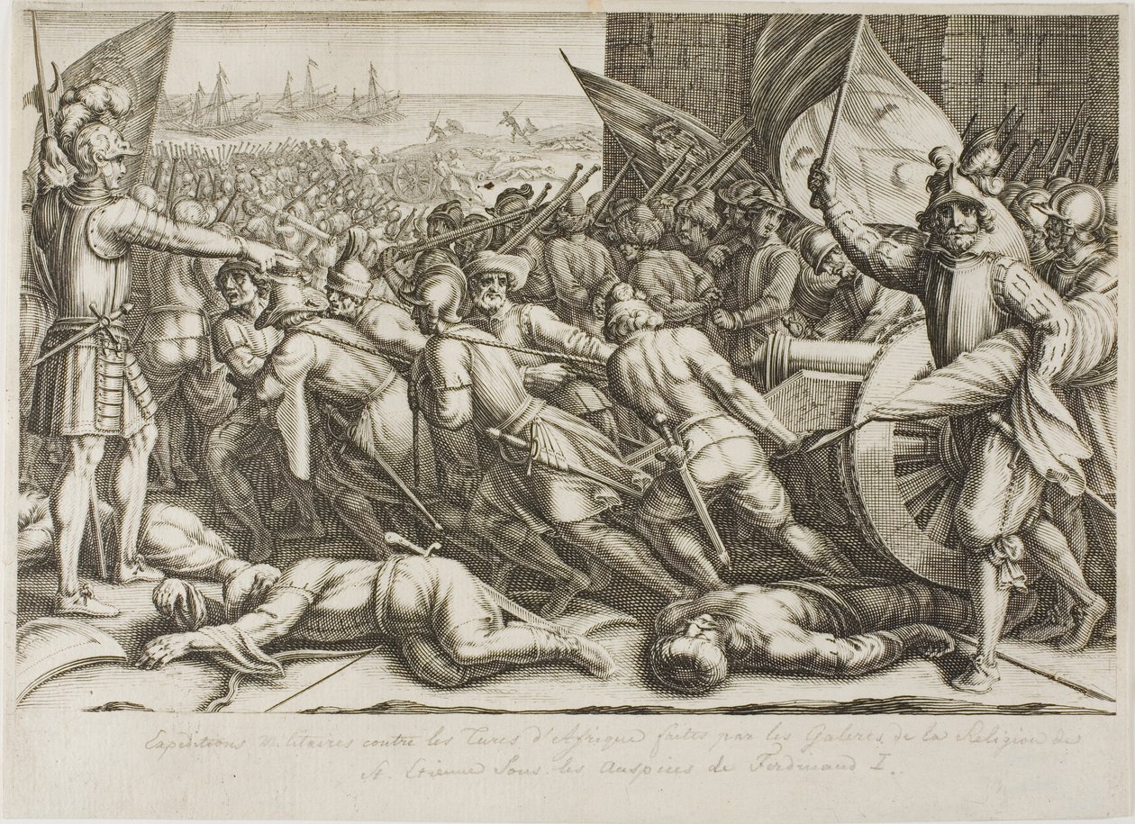 Truppernas avgång av Jacques Callot