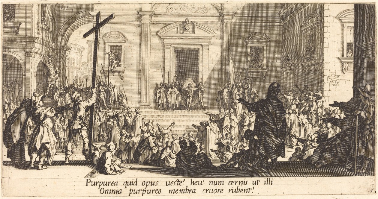 Ecce Homo, c. 1618. av Jacques Callot