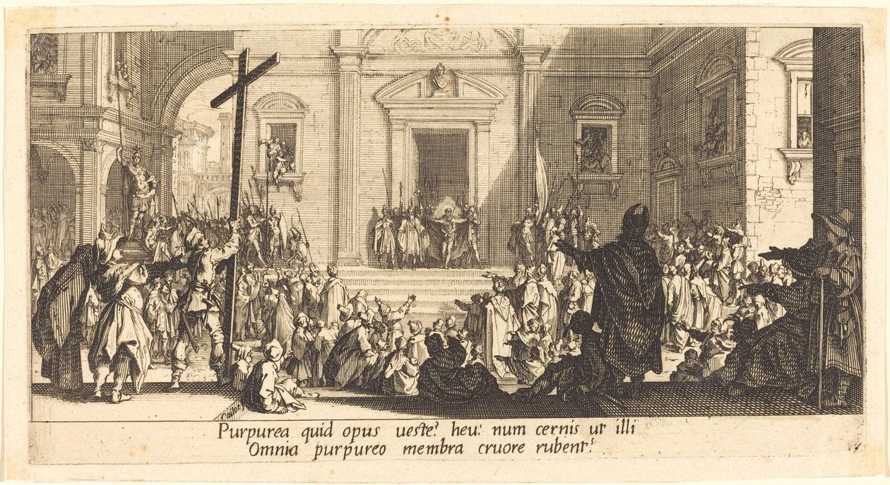 ECCE HOMO, c. 1618. av Jacques Callot