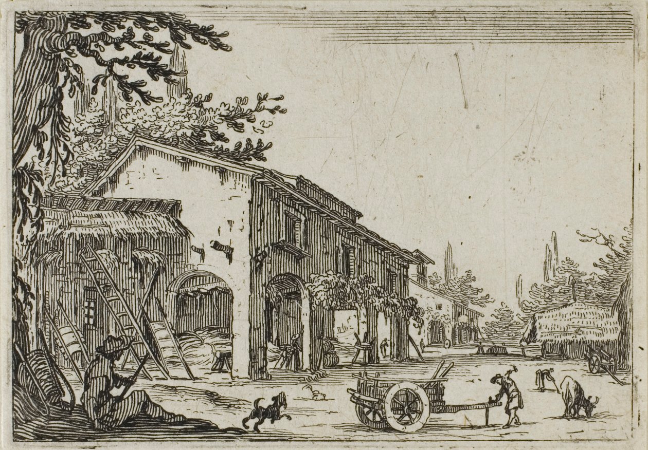 The Factory, från The Caprices av Jacques Callot