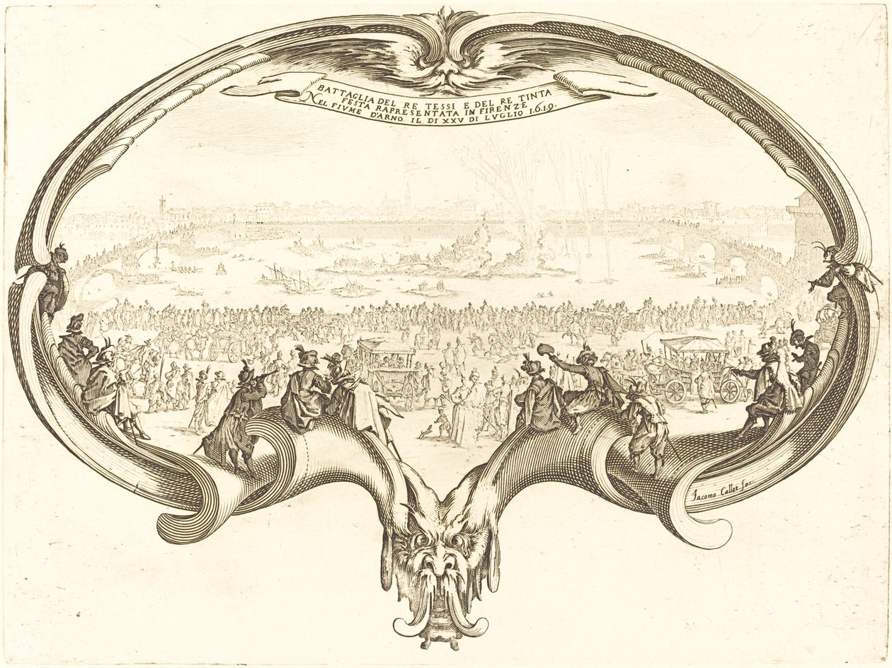 Fläkten, 1619. av Jacques Callot