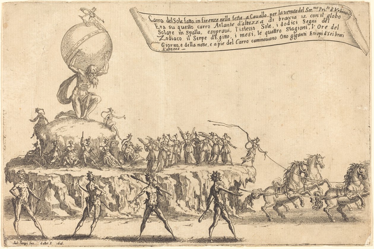 Solens flottör av Jacques Callot