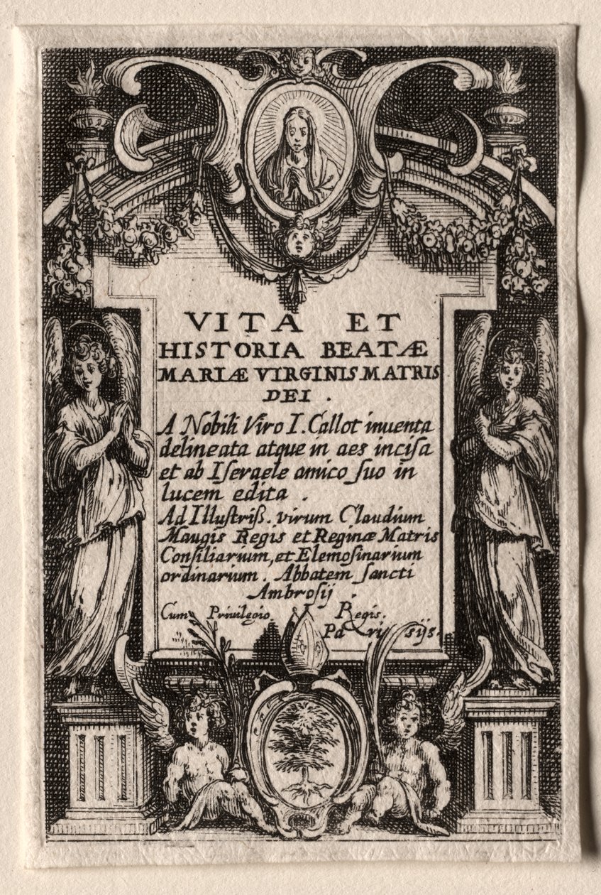 Jungfruns liv av Jacques Callot