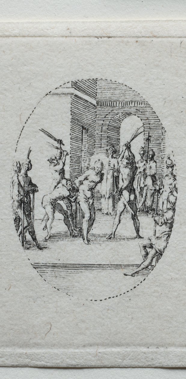 Passionens mysterier: Flagglingen. av Jacques Callot
