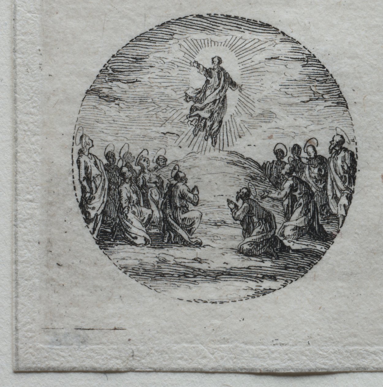 Passionens mysterier: uppståndelsen av Jacques Callot